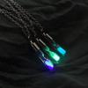 Multi-Color Luminous Hourglass Necklace - Halloween Jewelry for Women