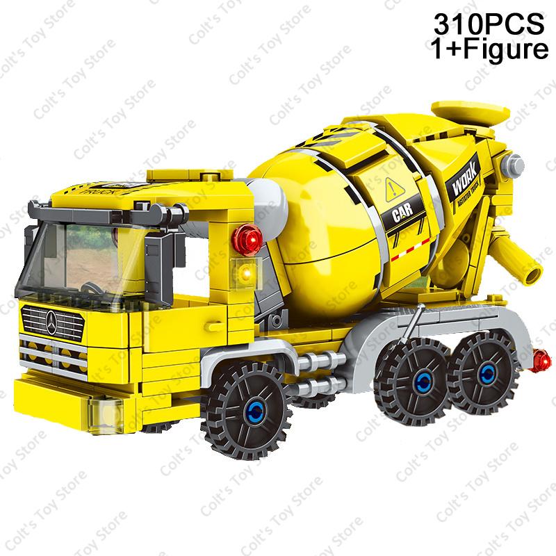2022 City Speed Formula Transporter Bricks Big Cargo Truck Blocks Building Car Figures Set Vehicle Model Childrens Toys