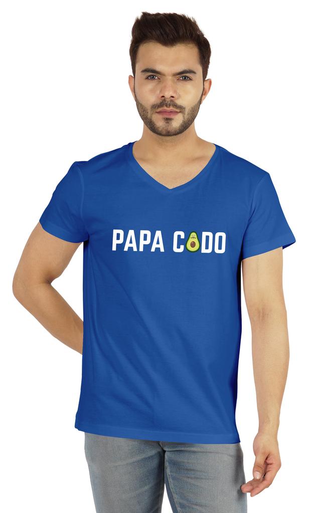 Inkmeso Herren Bedruckt   Papa Codo   T-Shirt Für Papa Lustiges Zitat T-Shirt Baumwolljersey