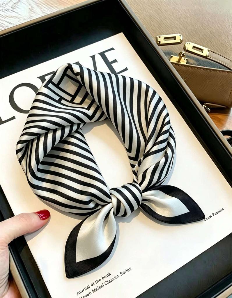 [111 Mulberry Silk] Silk Silk Scarf Spring Fashion Versatile Silk Square Scarf High-end Scarf Women