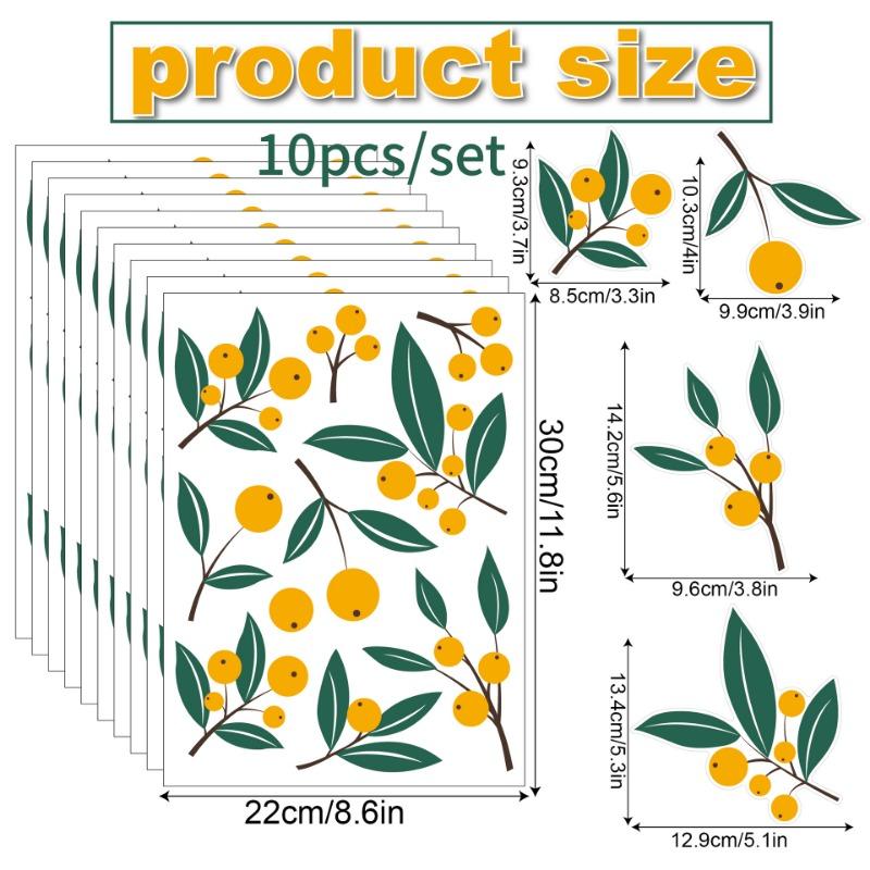 

Фруктовые наклейки на стену Клубника Персик Скандинавский пасторальный стиль самоклеящиеся украшения для дома кухни комнаты милые наклейки на стену