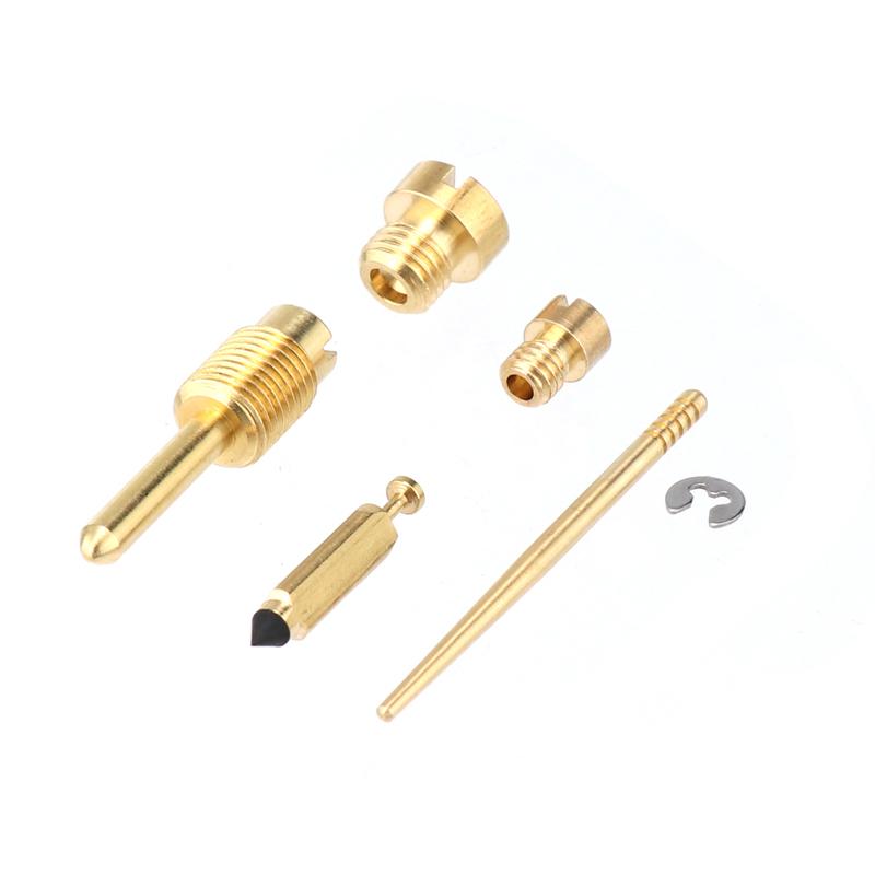 ZSDTRP Dellorto PHBN PHVA CarburetorCarburetor Repair Rebuild Kit Main jet Air Mixture Screw Replacement Parts