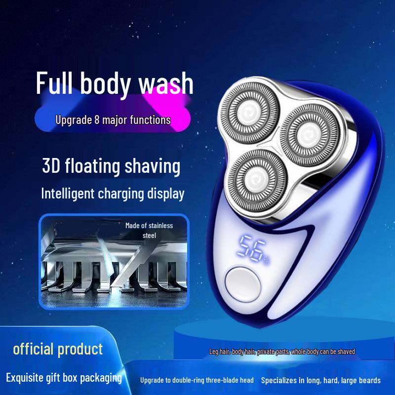 Mini Rechargeable Travel Electric Shaver for Men