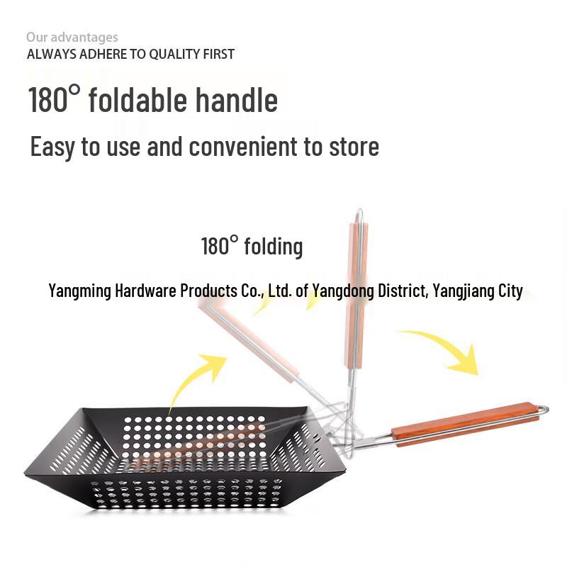 Zhi Shi Korean Style Square BBQ Grill Pan