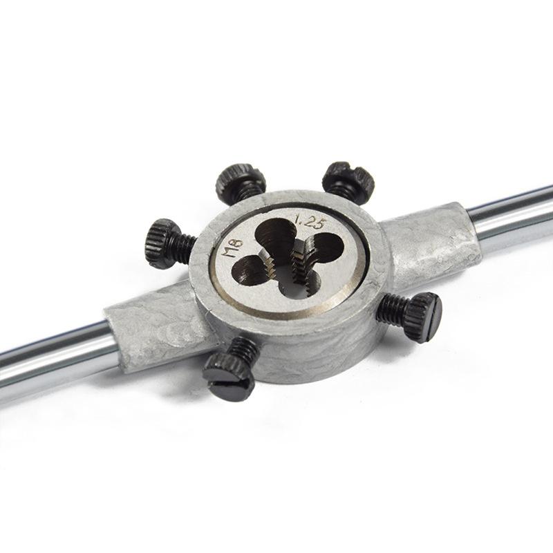 6/8/32/40pcs Tap and Die Set M3-M12, a Manual Tool Set for Manual Internal and External Thread Tapping Repair