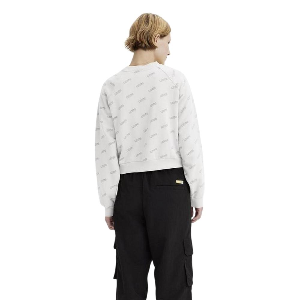 Levis Womens/Ladies Logo Crew Neck Sweatshirt