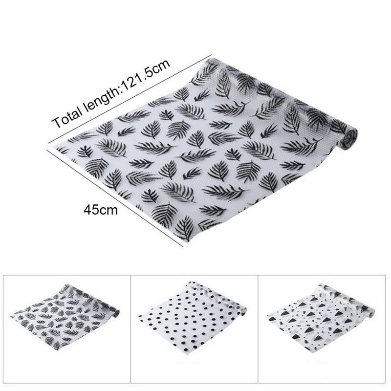 EVA Semi Transparent Cabinet Liner Waterproof Oilproof Moistureproof Drawer Mat Kitchen Wardrobe Table Pad for Cupboard Refrigerator
