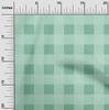 oneOone Cotton Flex Fabric Gingham Check Print Sewing Fabric BTY 40 Inch