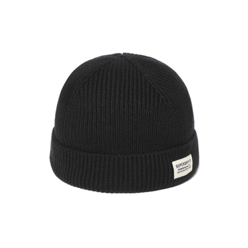 SUPERDRY Original Short Beanie Black