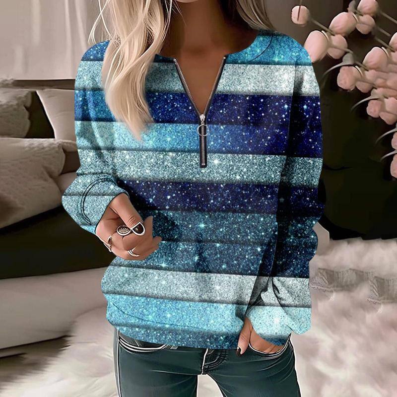 Fall Women's Sweatshirt Pullovers Basic O-Neck Zipper Yellow Red Blue Tie Street Long Sleeve Tops Autumn Casual Loose Sweatshirt
