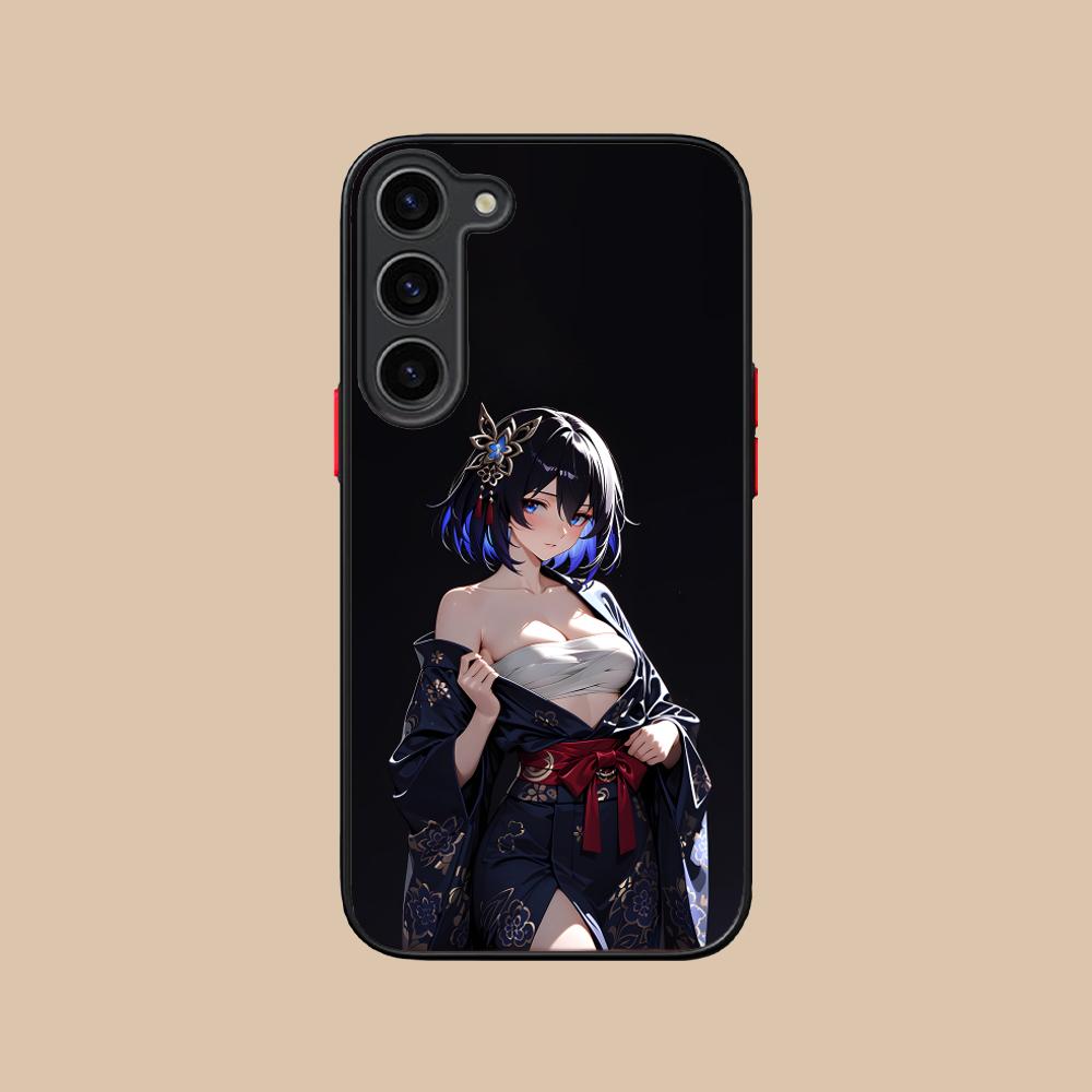 HSR Seele Silicone Mobile Phone Case for Samsung Galaxy S26 S25 S24 S23 S22 S21 Plus FE Ultra Colorful Cover