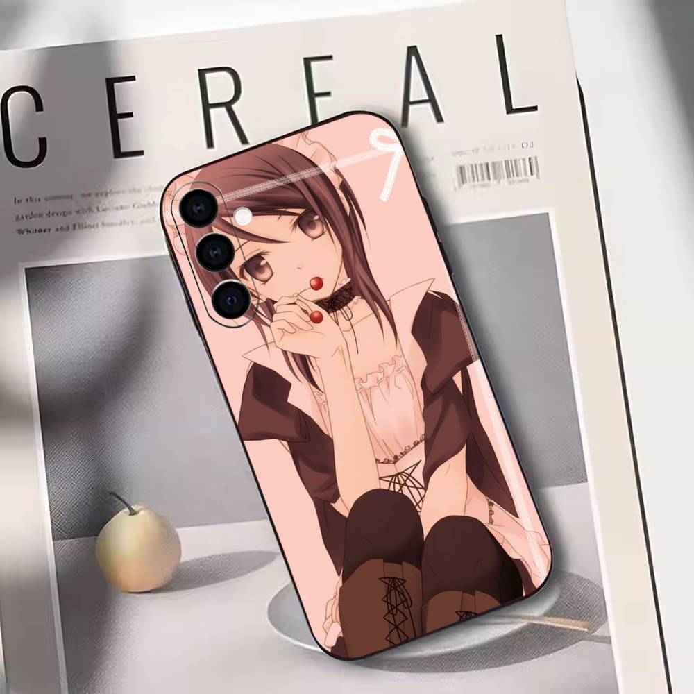 Maid Sama Misaki Ayuzawa  Phone Case For Samsung Galaxy A73,A72,A71,A70,A53,A52,A51,Others Soft Black Cover Samsung a41