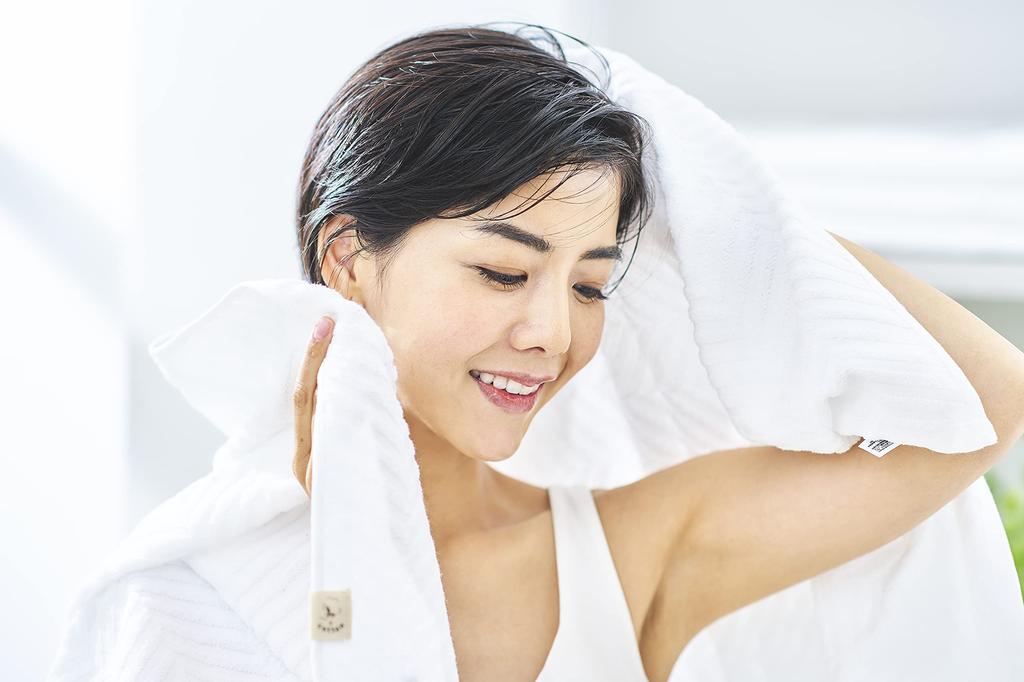 Imabari Bath Towel 60cm X Made In Japan with Thin and Dries Quickly 120cm, Quick-Drying Towel, 100% Cotton, (3)