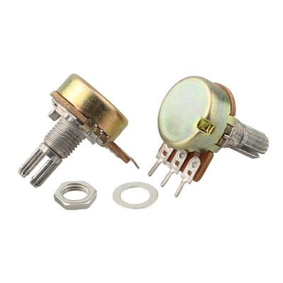 For Amplifiers 50K Potentiometer B50K Potentiometer For Amplifiers 3 Pin Potentiometer Carbon Film Potentiometer