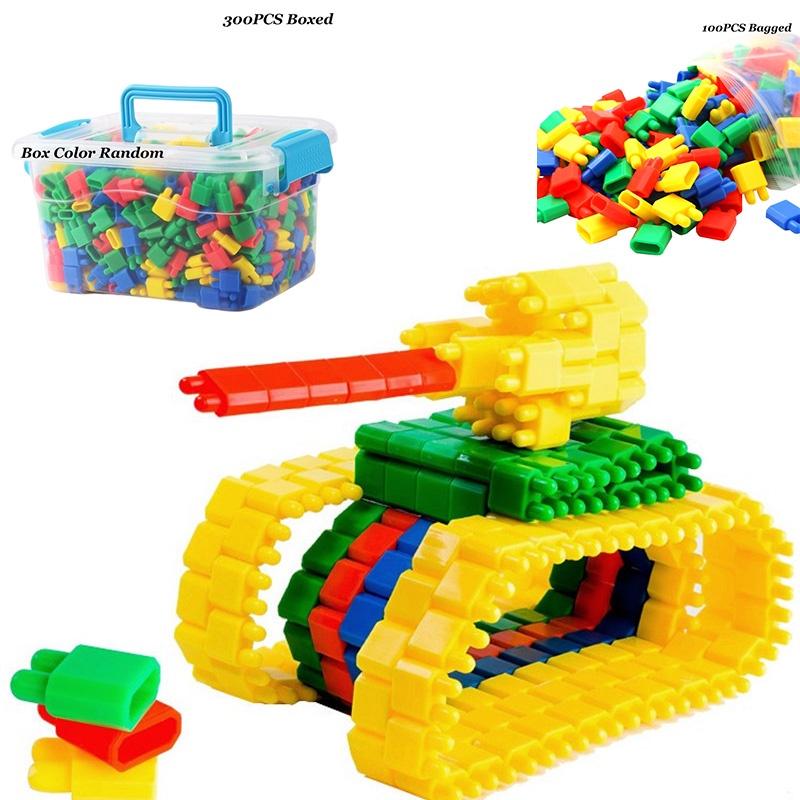 Rocket Bullet Head Small Particle Building Blocks Toy Plastic Assembly Educational Toy For Kids 3-9 Years