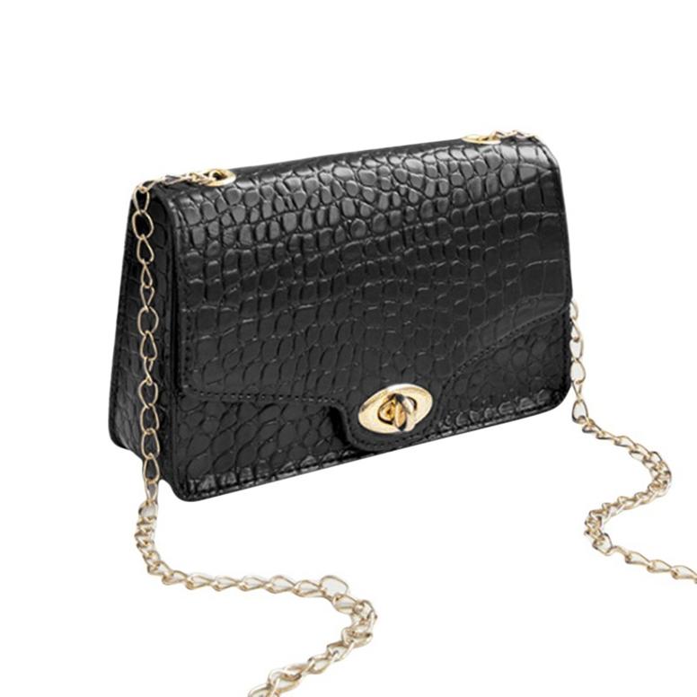 chanel gold crocodile bolsa