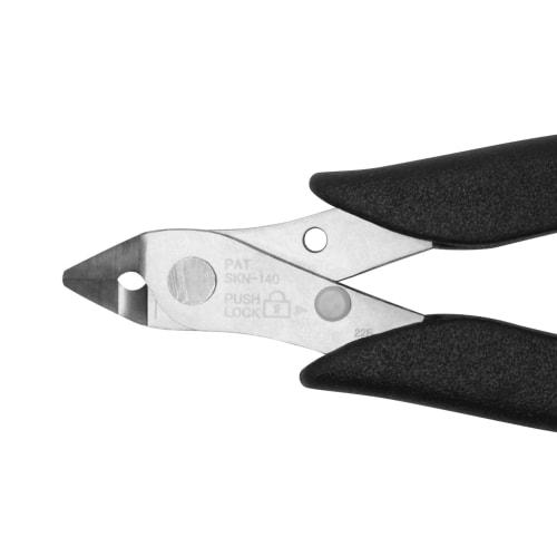 TSUNODA King TTC Ultra-Thin Plastic Nippers (Single-Edged) Stainless Steel, 140mm, SKN-140, Dedicated To 3mm Diameter Plastic, Easy To Use, Rust-Resis