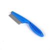 3 Pet Supplies Pet Flea Comb Flea Comb Cleaning Comb with Handle Flea Comb, White Small + Blue Small + Blue Large Betterlifefg