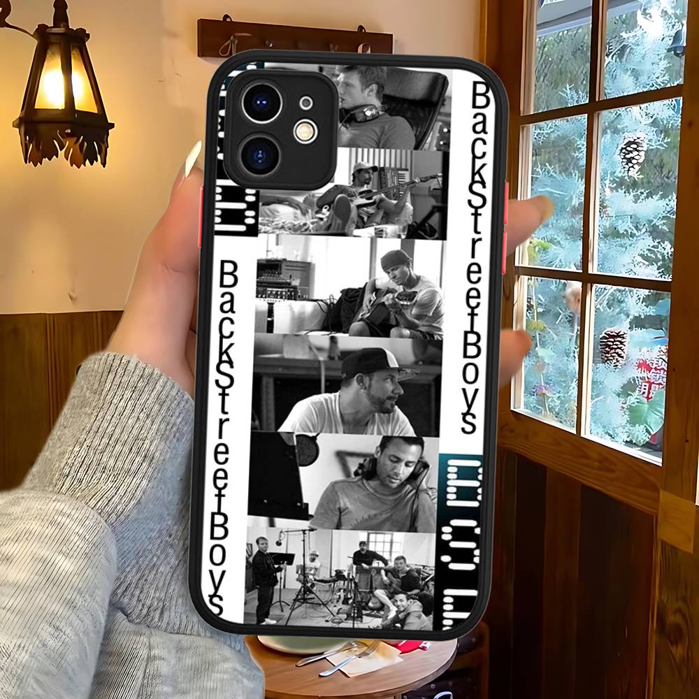 Popular Band B-Backstreet BoyS For IPhone 11 12 13 14 15 16 Pro Max Plus Matte Translucent Phone Cover