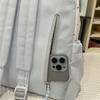 Contrast Dot Printed Student Schoolbag Large Capacity Backpack