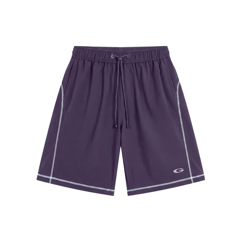 GOLFCROSS Couple s Quick-Dry Shorts with Contrast Stitching M фиолетовый