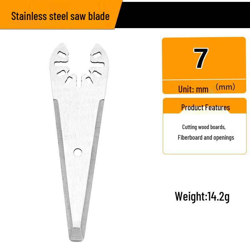 Universal Multifunctional Oscillating Saw Blade for Woodworking and Grinding