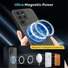 For Magsafe Magnetic 360°Rotat Metal Car Bracket Ring Leather Phone Case For Samsung S25 Ultra S23 S20 S21 S22 S24 Ultra Plus FE