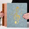 Detachable Loose Leaf Music Score Folder Flexible A4 Sheet Music Clip Paper Sheet