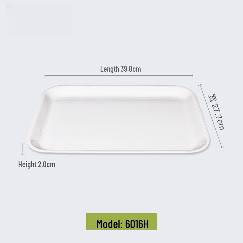Wuhe Chinese Style 15.3-inch Round Non-Slip Serving Tray