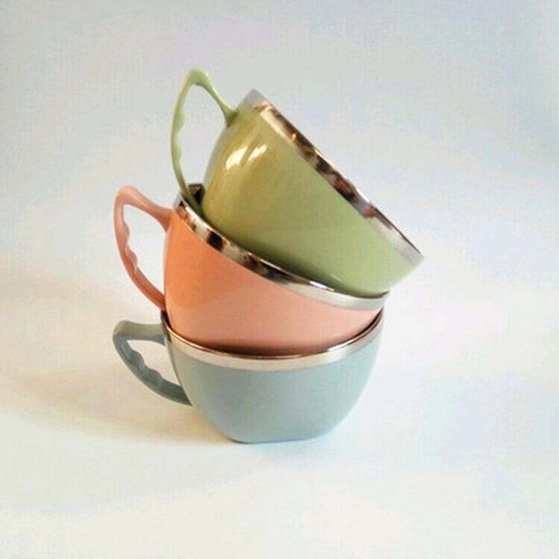 1ks mísa z nerezové oceli s rukojetí Jednobarevné instantní nudle proti opaření Mísa na míchání Kuchyňské nádobí Příslušenství k jídlu