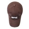 Letter Embroidery Cap Women's Spring Autumn Baseball Cap Ponytail Panama Cap Summer Men's Outdoor Hole Sunscreen Cap