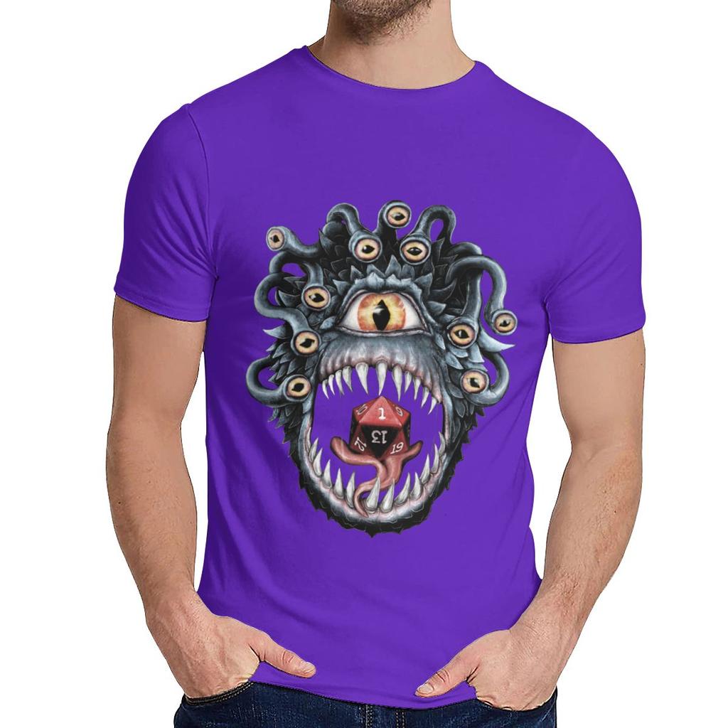 Unisex T Shirt In The Beholder D20 Men T Shirt Dice Critical Comfortable Sale