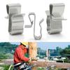 Stainless Steel Solar Panel Cable Clamp PV Cable Clamp Wire Fastener Clamp Manager