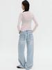 Leubieleu Wide Fit Denim Pants (Light Blue)