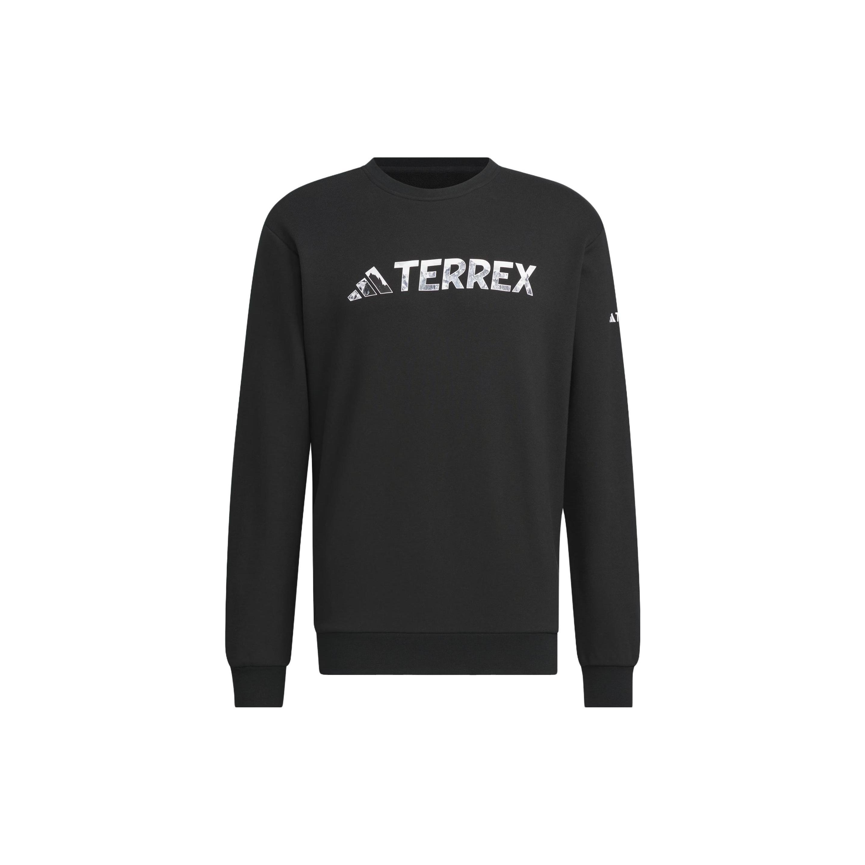 adidas Graphic Crew Sweatshirt Black Men s IT8842 XL