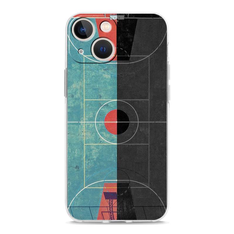 Transparent Phone Case Cover for iPhone 17 16 15 14 13 12 11 Pro Max Plus 17 AIR Soft TPU Bag Football Basketball Tactical Board