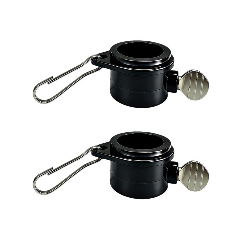 2PCS Spin Joint 6 Foot Flag Poles Set Easy Assembly Suitable For Backyard & Party Decoration Wall Mounting Easy Assembly CN