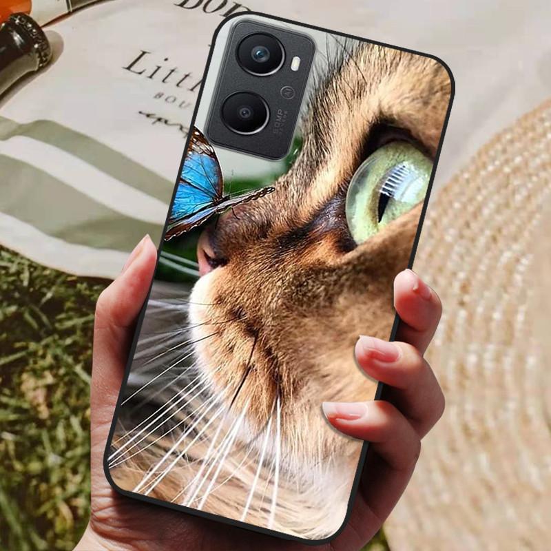 For Oppo A96 4G Case Phone Cover Soft Silicone TPU Back Cases for OppoA96 4G Case 6.51'' CPH2333 Coques for OPPOA96 A 96 Global