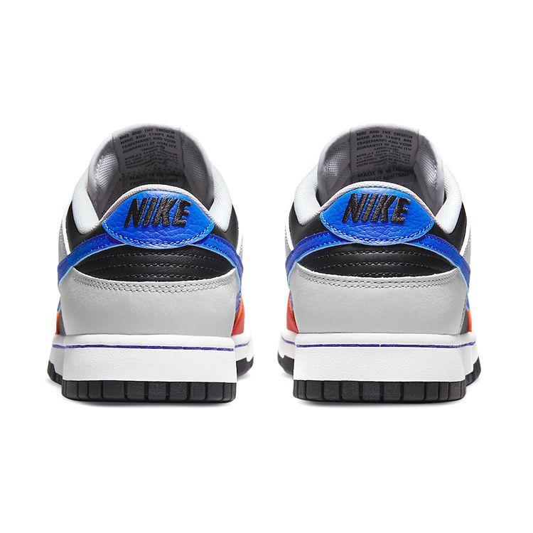 NBA x Nike Dunk Low EMB 75. Jubiläum - Knicks Herren-Sneakers Orange Schwarz Racer-Blau DD3363-002