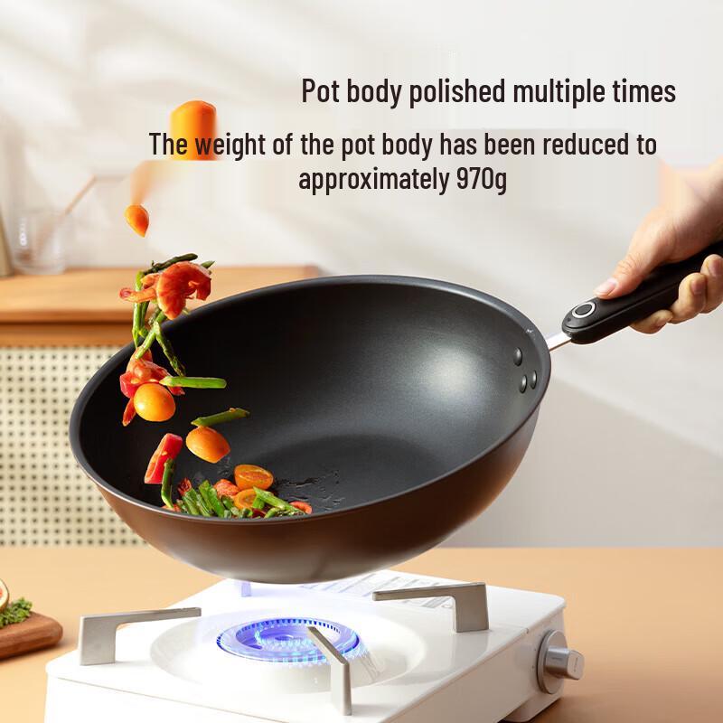 COOKER KING Non-Stick Stir-Fry Pan - 32cm