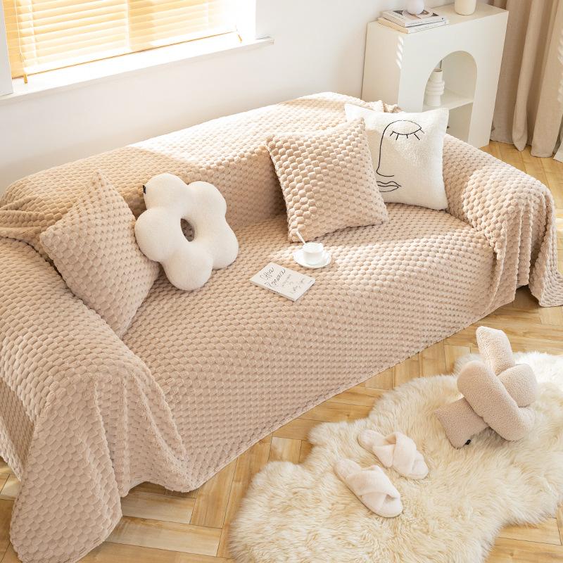 

Плюшевое полотенце для дивана, утолщенная теплая ткань, не царапающая чехол для дивана, новинка 20,24 миллиона, может покрыть тканевое одеяло 180*420