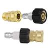 Quick Connector Pressure Washer Adapter 3/8'' Release Set Nozzle Fitting Supplie
