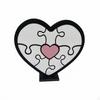 HeartShaped Puzzle Sign Personalized Gift Heart Meaningful Keepsake Engraved Name Plaque