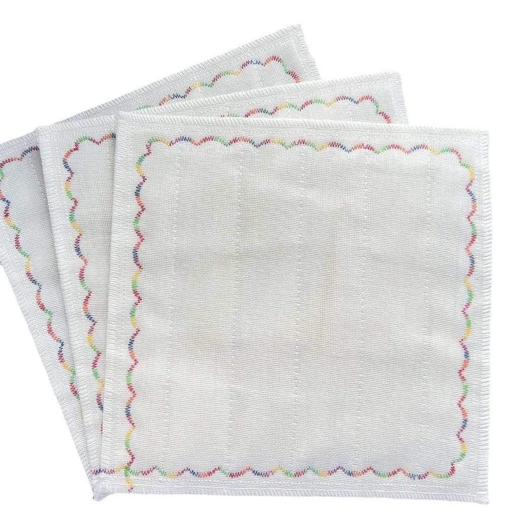 Rainbow Oil-Repellent Lint-Free Kitchen Wipes, Easy-to-Clean Dishwashing Cloths