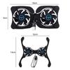 7"-15" Laptop USB Port USB Cooling Pads Laptop Cooling Base Notebook Fan Cooler Laptop Cooler