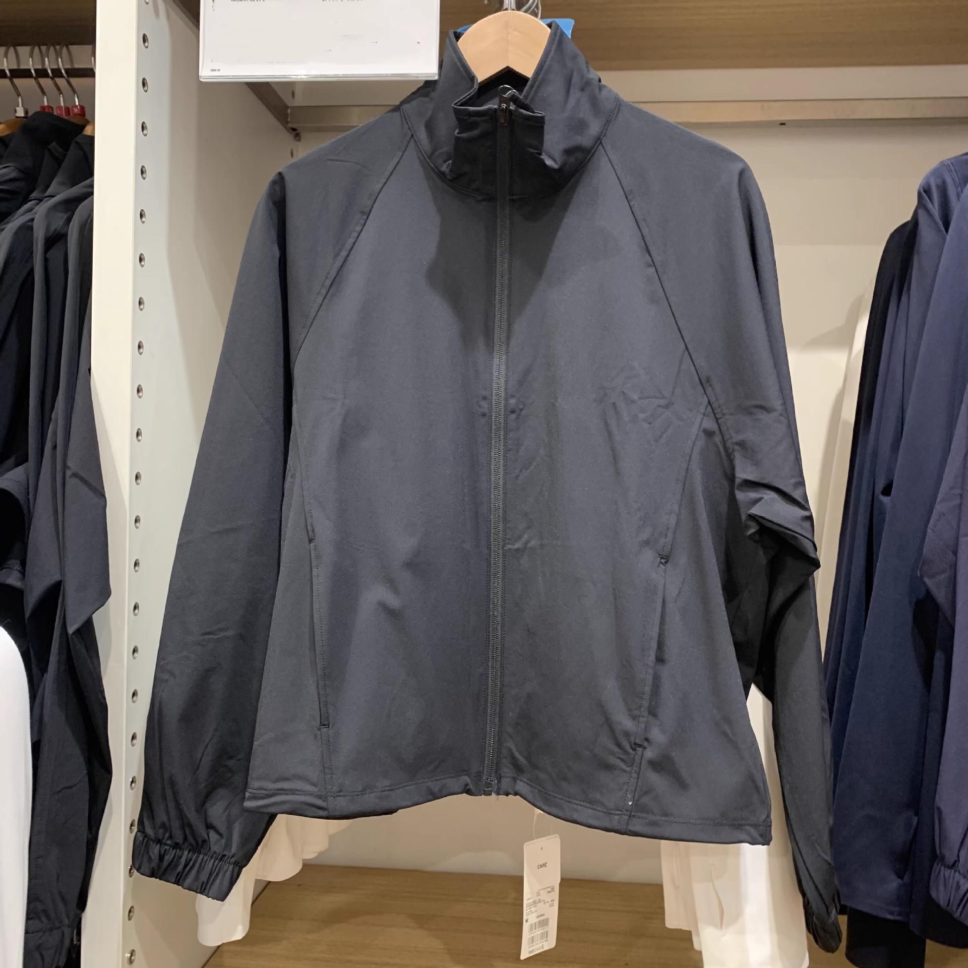 

Женская весенне-летняя быстросохнущая куртка в японском стиле с защитой от солнца 476111 XL чёрный