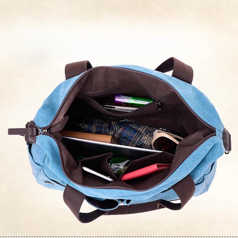 New Arrive Women Messenger Bag Vintage Canvas Handbags Ladies Travel Bag Female Crossbody Shoulder BAG Big Casual Tote Bolsa Sac