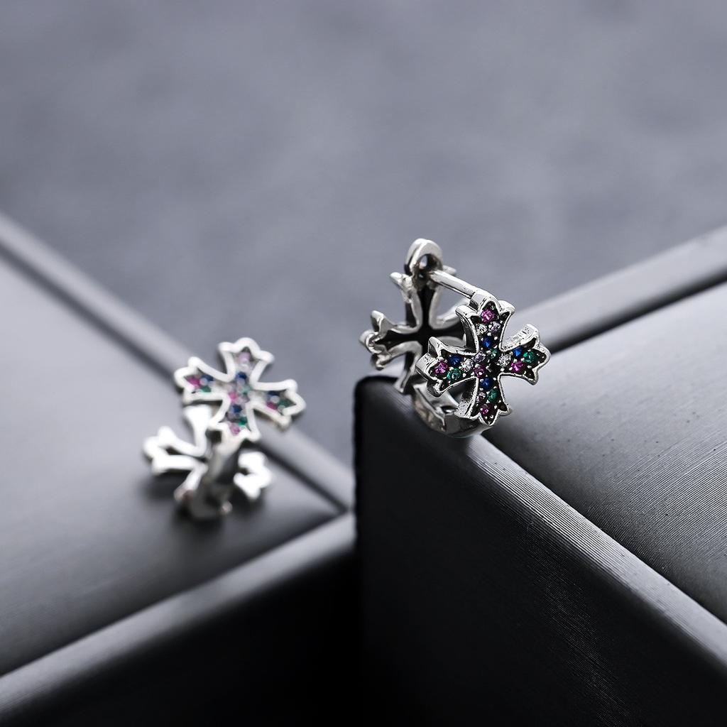Stud Earrings Men's Trendy Ear Buckles Personalized Versatile Earrings Women's High-end Jewelry Accessories Earrings