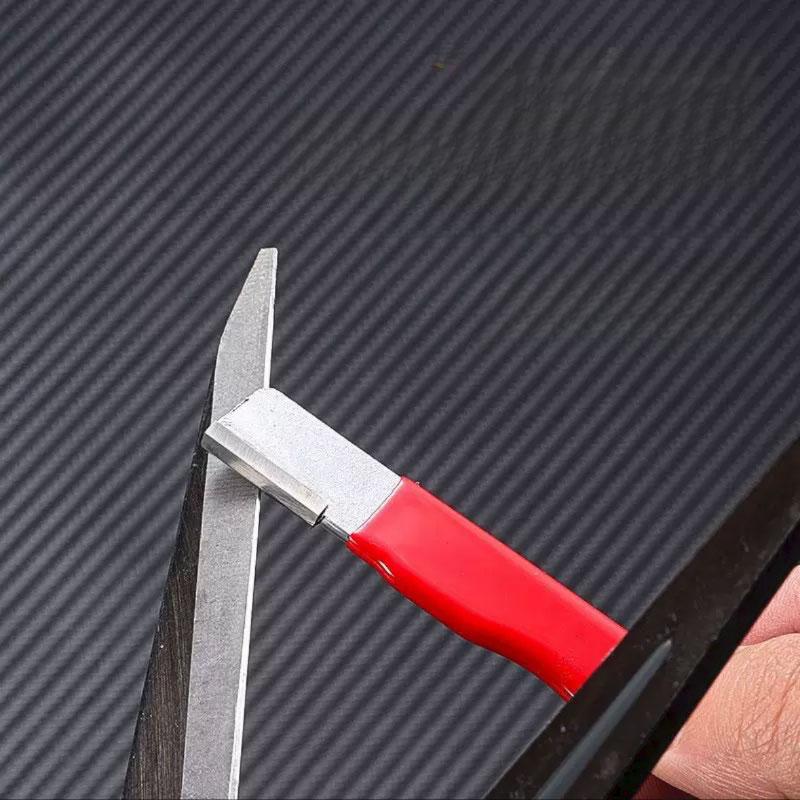 5PCS Professional Kitchen Knife Sharpener Tungsten Steel Diamond Ceramic Sharpening Stone for All Blades Scissors Garden Tools