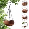 Bird-Friendly Hanging Bath and Feeder: Bowl Design for Splash & Play